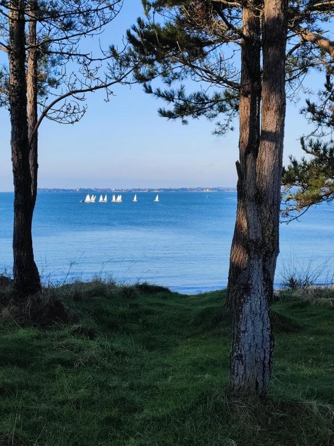 Le 3 Appartement Vue Mer Avec Jardin 100M De La Plage Et De La Thalasso Конкарно Екстер'єр фото